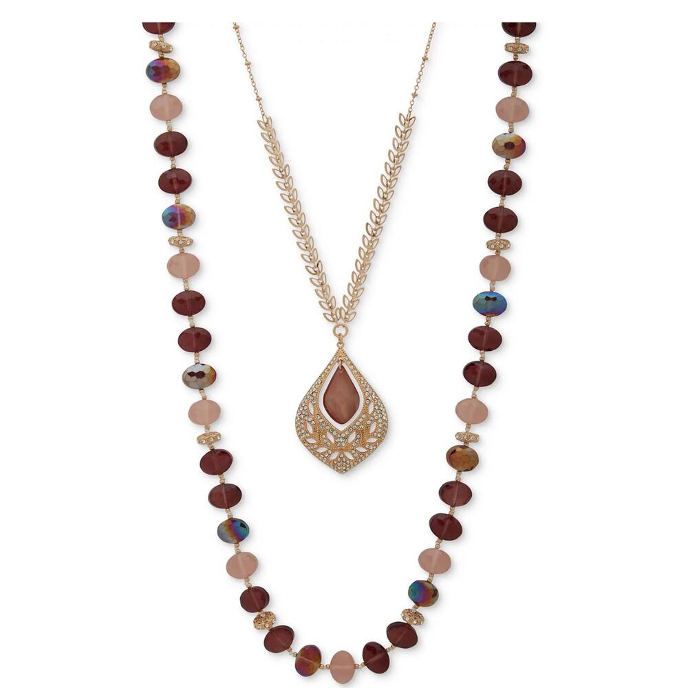 lonna & lilly Beaded Multi-Row Necklace